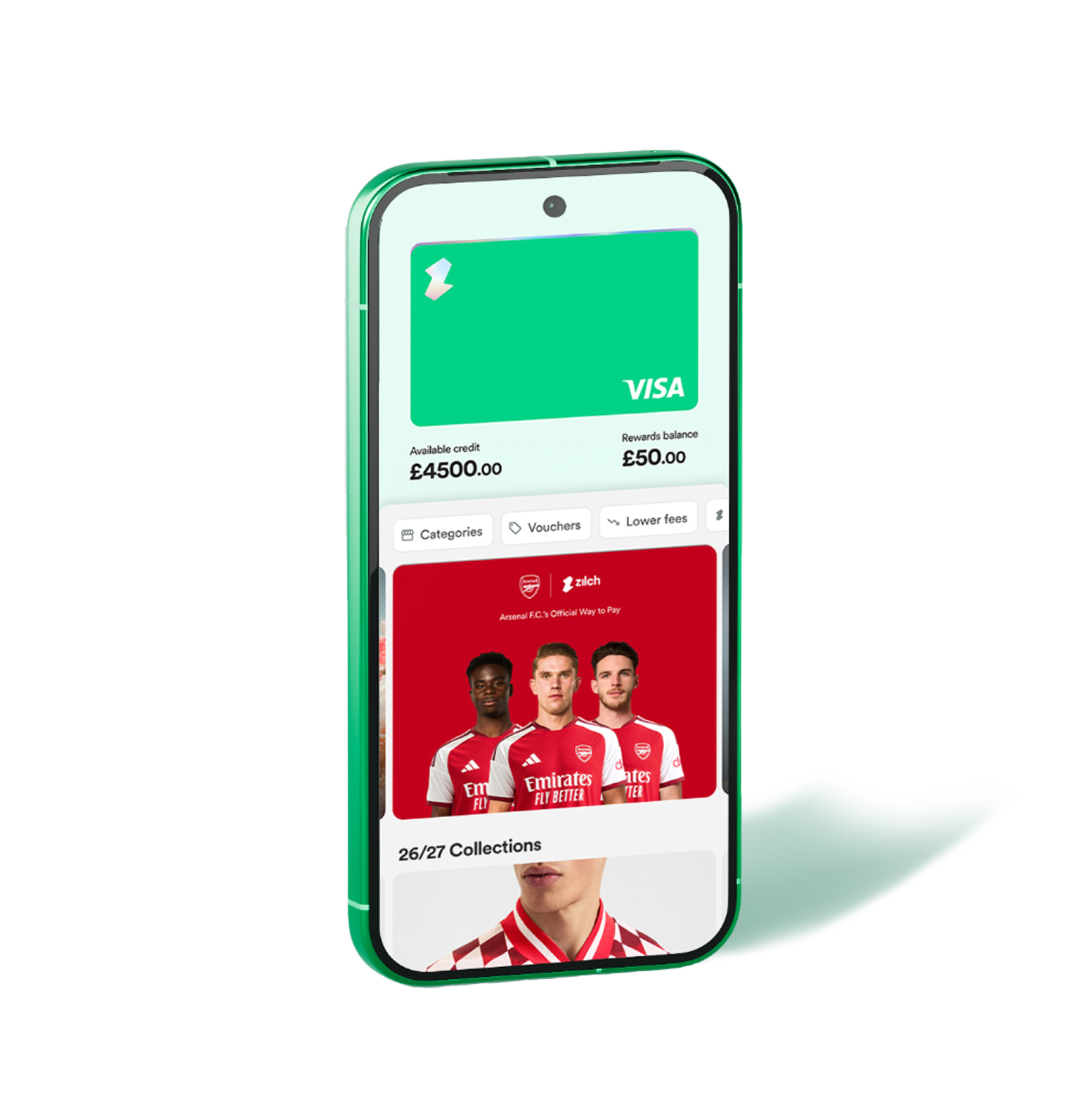 Zilch x Arsenal phone